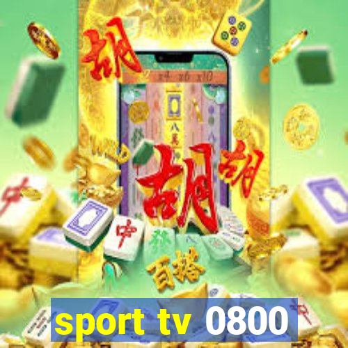 sport tv 0800